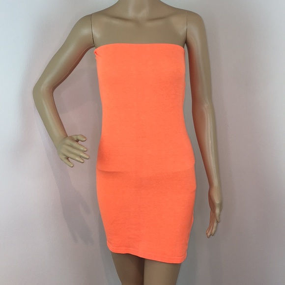 American Apparel Dresses & Skirts - NWOT American Apparel Tangerine Tube Top Dress American Apparel Dresses & Skirts - NWOT American Apparel Tangerine Tube Top Dress